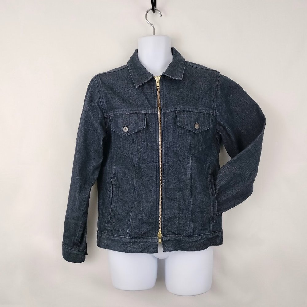 Tellason White Oak Cone Selvedge Denim Jacket Mens Medium Made in USA